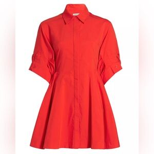 NEW: Simkhai Fiery Red Jazzie Mini Dress - US 4